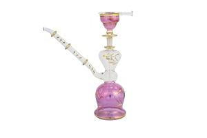 Mini Glass Hookah (Purple)