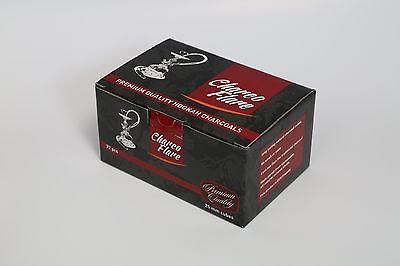 Charco Flare Coconut Hookah Charcoal 72 Pieces