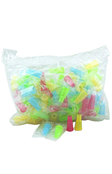 Hookah Mouth Tips Multi Color (Male) 100 pcs