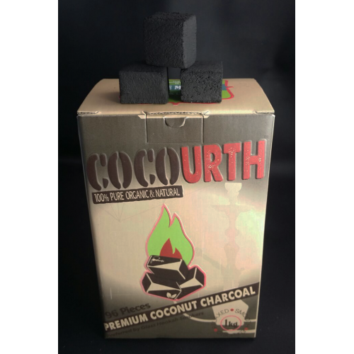 CocoUrth Flat Hookah Charcoal