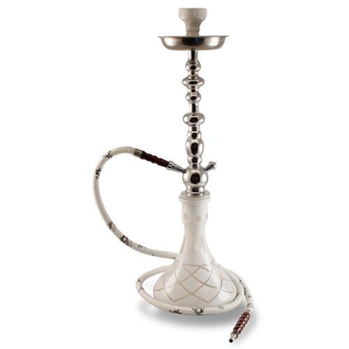 Zahrah Large Hookah-UC9001 (White)