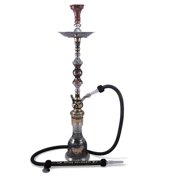 Khalil Mamoon Zuhreiah Oxidized Hookah 35"