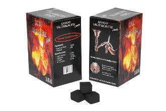 COCO-Ultimate Premium Hookah Coals -1KG Flats
